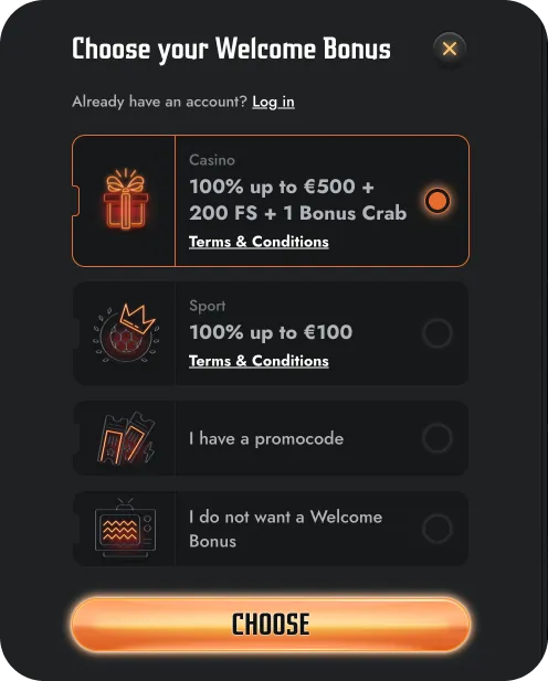 gransino welcome bonus